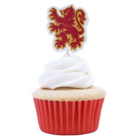 Harry Potter Muffinpicker Gryffindorlöwe auf Muffin