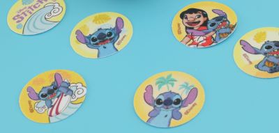Niedlicher Lilo und Stitch Muffin Aufleger