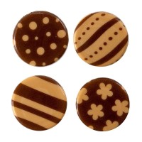 Schokoladenaufleger caramel