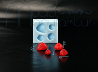 Erdbeeren Silikonform 