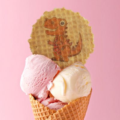 dino eiswaffel