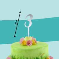 Cake Topper spiegel 3 Maße