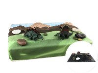 Tortendekoration Dinosaurier