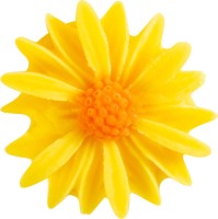 Schokoladenblumen bunt sortiert