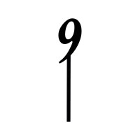 Cake-Topper schwarz 9