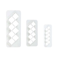 3 Geometrische Multicutter Marokkanische Laterne