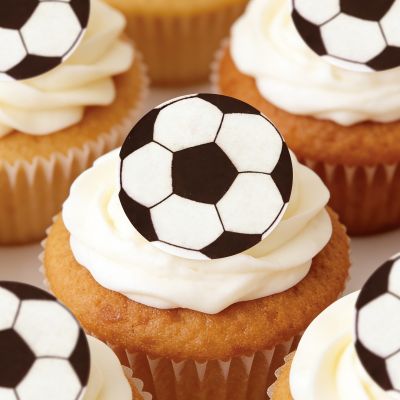fußball auflger an muffins