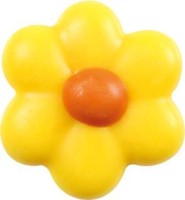 Schokoladenblumen gemischt gelb