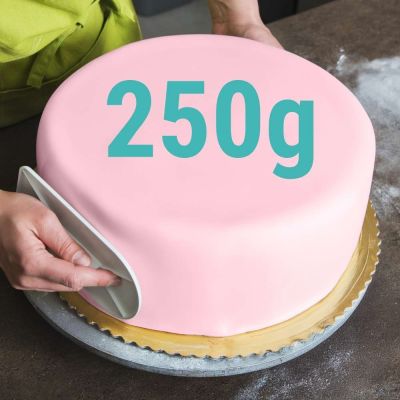 Baby rosa pink fondant torte