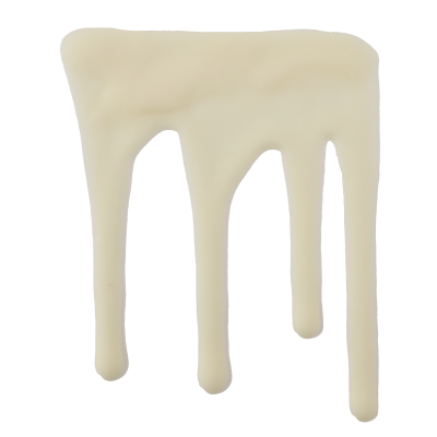 Schoko Drip Top Chock Weiß