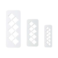 3 Geometrische Multicutter Marokkanische Laterne