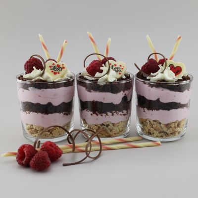 ein köstliches Schokoladenstäbchen als Dessert.