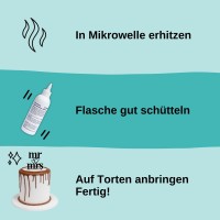Top Choc Drip Cake Schokolade Anleitung
