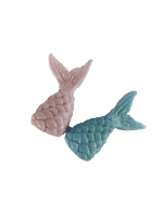 Silikonform für Fondant und Flowerpaste Flosse Meerjungfrau klein