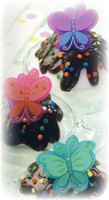 Cup Cake Dekoration Schmetterlingring