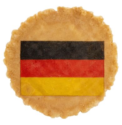 bedruckte Eiswaffel