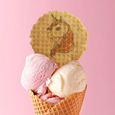 einhorn eiswaffel
