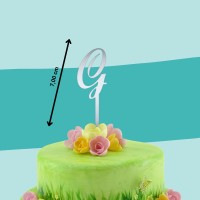 Cake Topper spiegel G Maße