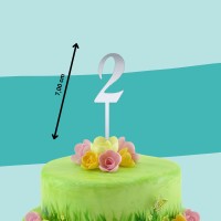 Cake Topper spiegel 2 Maße