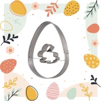Ausstecher Ei mit Hase